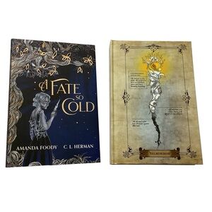 A Fate So Cold Signed By Amanda Foody and C.L. Herman Owlcrate